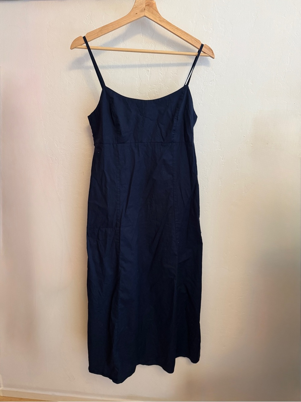Classic navy colleen Spaghetti Strap Maxi Dress